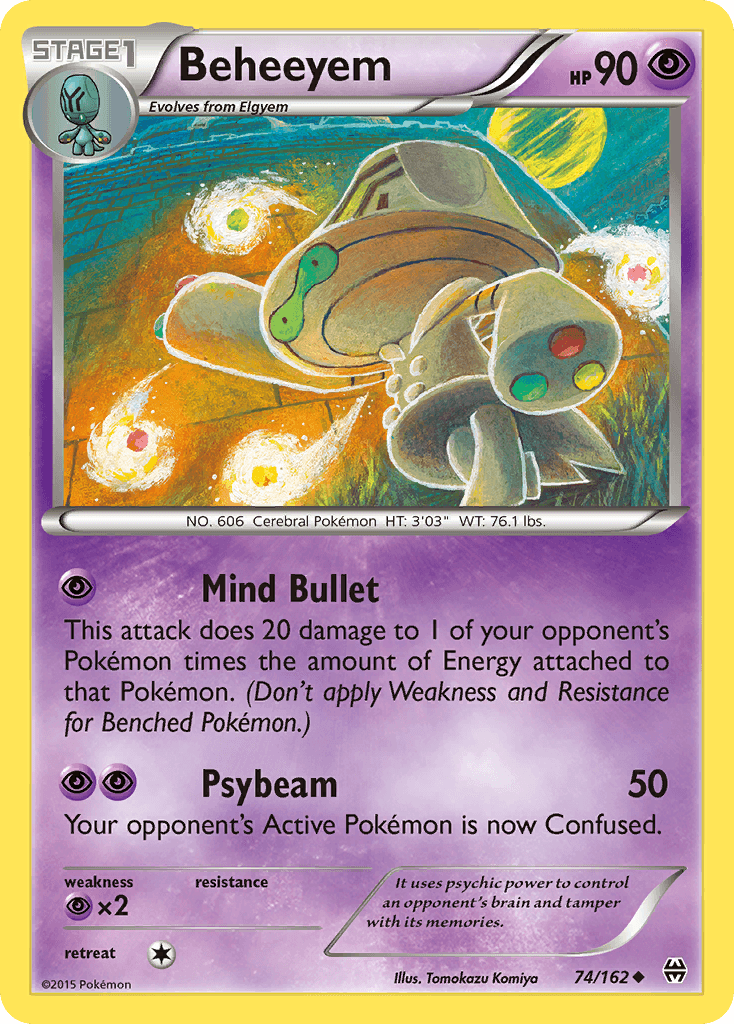 Beheeyem (74/162) [XY: BREAKthrough] - Doe's Cards