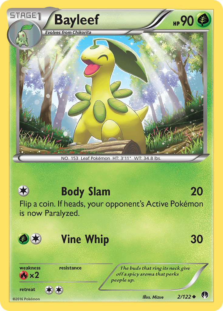 Bayleef (2/122) [XY: BREAKpoint] - Doe's Cards