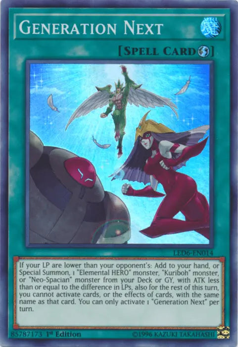 Generation Next [LED6-EN014] Super Rare - Doe's Cards