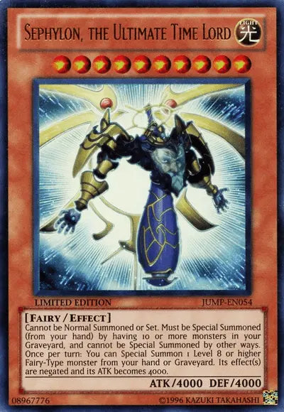 Sephylon, the Ultimate Time Lord [JUMP-EN054] Ultra Rare - Doe's Cards