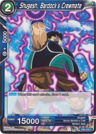 Shugesh, Bardock's Crewmate (DB3-038) [Giant Force] - Doe's Cards