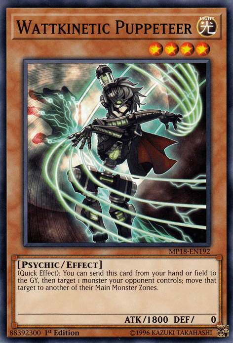 Wattkinetic Puppeteer [MP18-EN192] Common - Doe's Cards