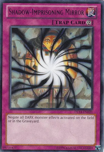Shadow-Imprisoning Mirror (Blue) [DL14-EN020] Rare - Doe's Cards