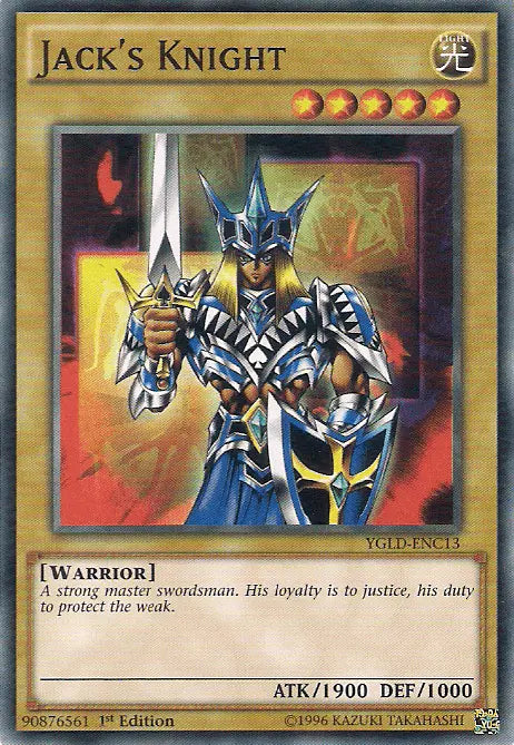 Jack's Knight [YGLD-ENC13] Common - Doe's Cards
