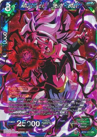 Android 21, Violent Predator (BT8-122) [Malicious Machinations] - Doe's Cards