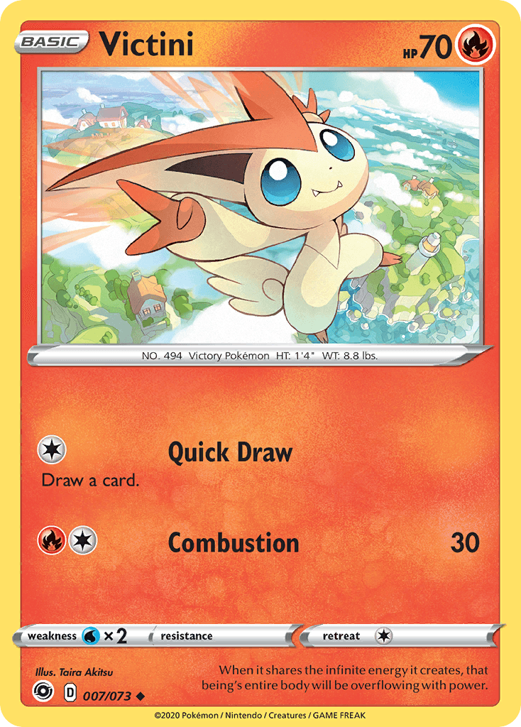 Victini (007/073) [Sword & Shield: Champion's Path] - Doe's Cards