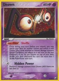 Unown (N) (N/28) [EX: Unseen Forces] - Doe's Cards