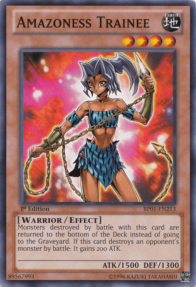 Amazoness Trainee [BP01-EN213] Common - Doe's Cards