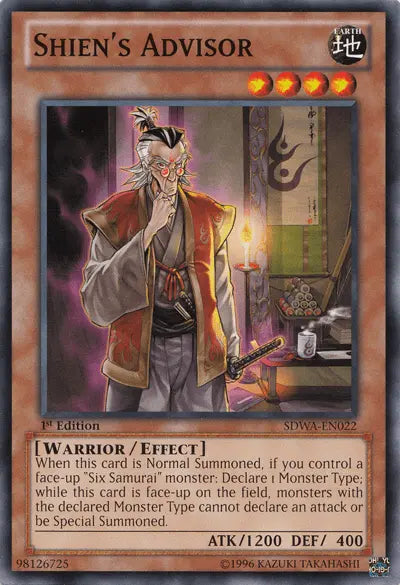 Shien's Advisor [SDWA-EN022] Common - Doe's Cards