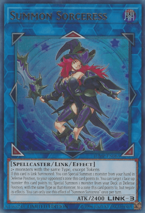 Summon Sorceress [JUMP-EN084] Ultra Rare - Doe's Cards