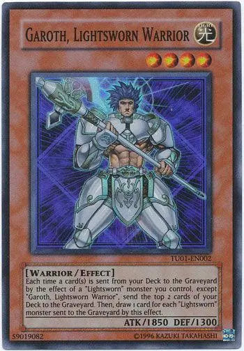 Garoth, Lightsworn Warrior [TU01-EN002] Super Rare - Doe's Cards
