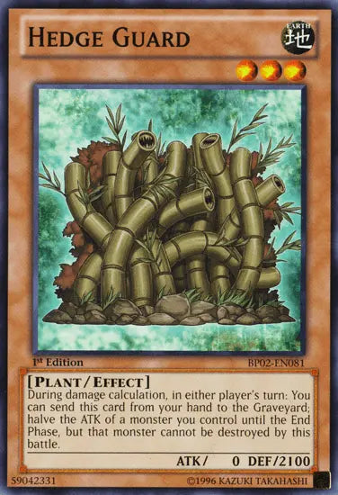 Hedge Guard [BP02-EN081] Mosaic Rare - Doe's Cards