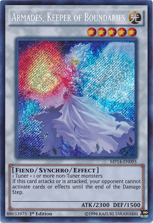 Armades, Keeper of Boundaries [MP14-EN095] Secret Rare - Doe's Cards