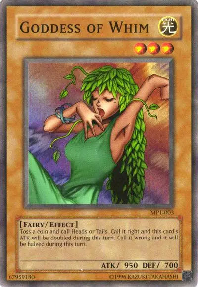 Goddess of Whim [MP1-003] Super Rare - Doe's Cards
