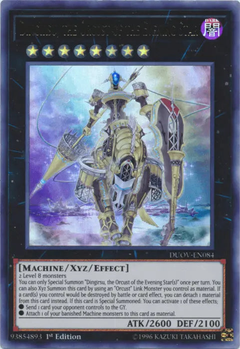Dingirsu, the Orcust of the Evening Star [DUOV-EN084] Ultra Rare - Doe's Cards