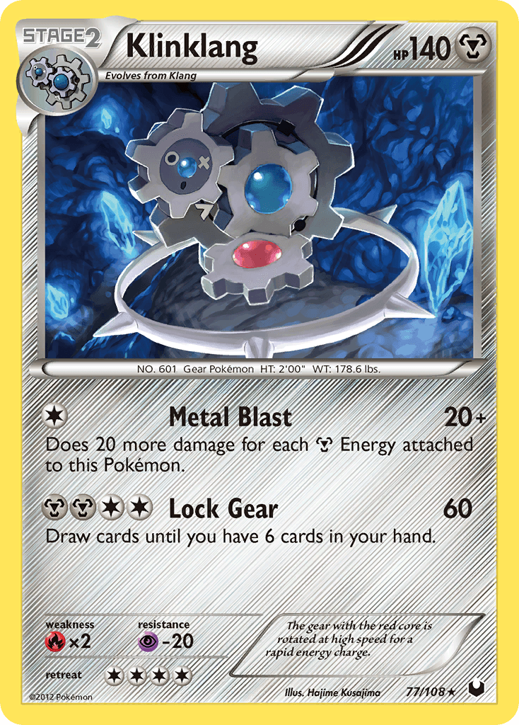 Klinklang (77/108) [Black & White: Dark Explorers] - Doe's Cards