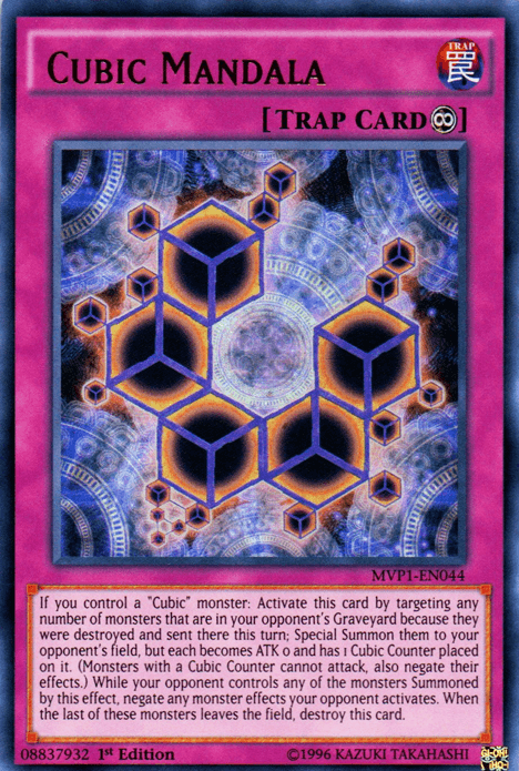 Cubic Mandala [MVP1-EN044] Ultra Rare - Doe's Cards