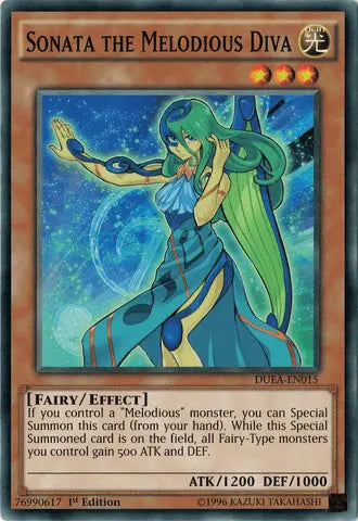 Sonata the Melodious Diva [DUEA-EN015] Common - Doe's Cards