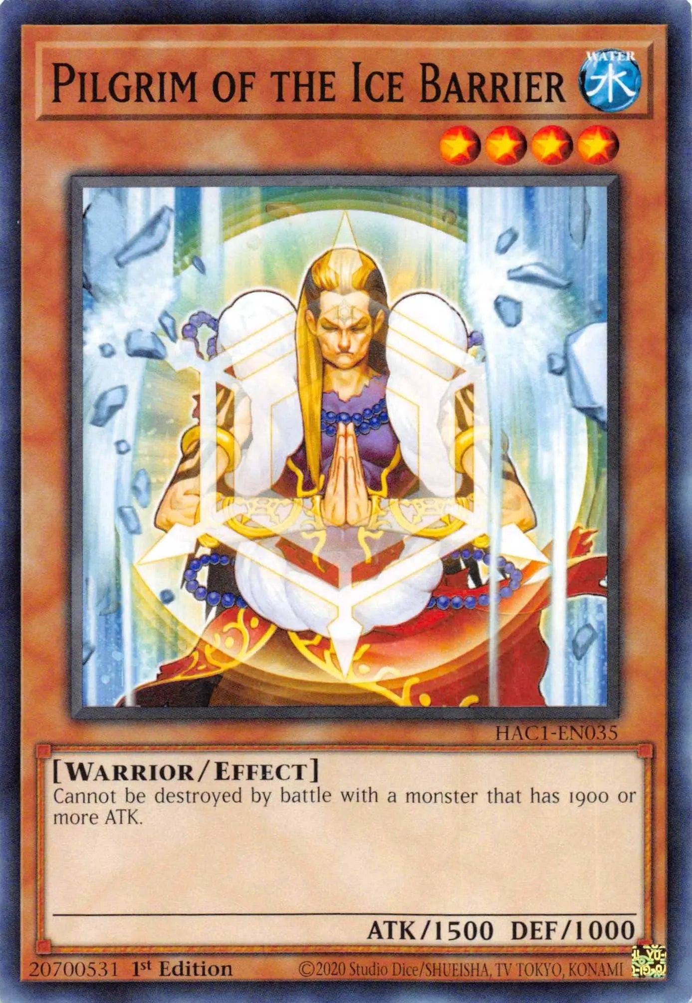 Pilgrim of the Ice Barrier [HAC1-EN035] Common - Doe's Cards