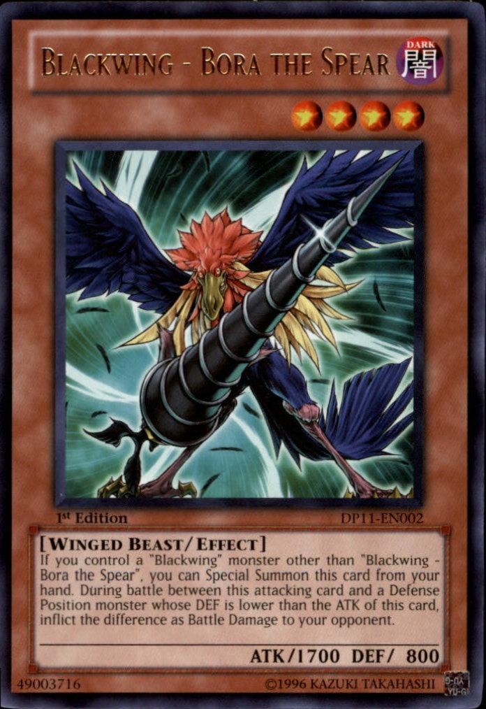 Blackwing - Bora the Spear [DP11-EN002] Rare - Doe's Cards