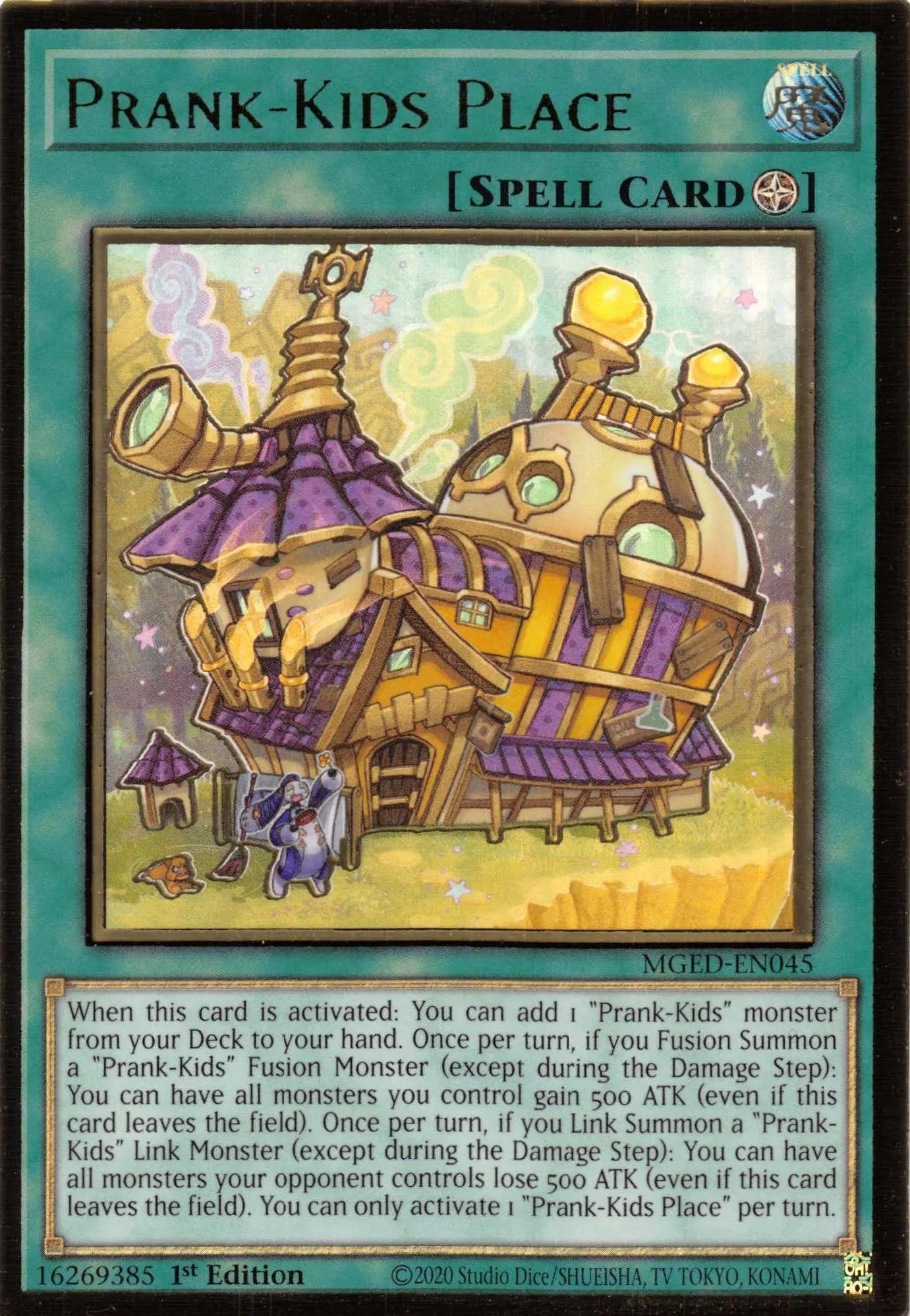 Prank-Kids Place [MGED-EN045] Gold Rare - Doe's Cards