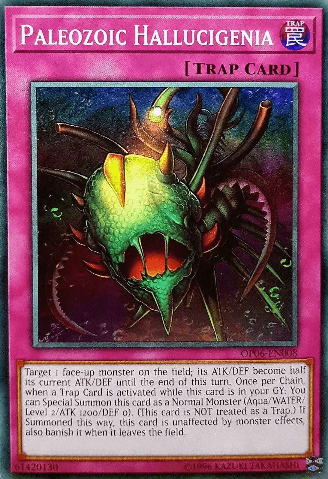 Paleozoic Hallucigenia [OP06-EN008] Super Rare - Doe's Cards