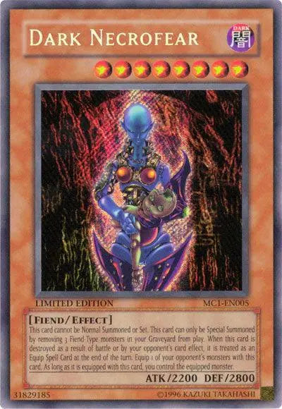 Dark Necrofear [MC1-EN005] Secret Rare - Doe's Cards