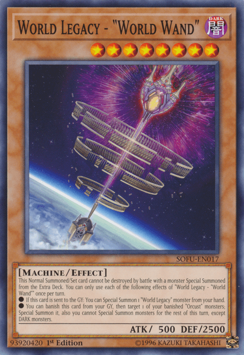 World Legacy - "World Wand" [SOFU-EN017] Common - Doe's Cards