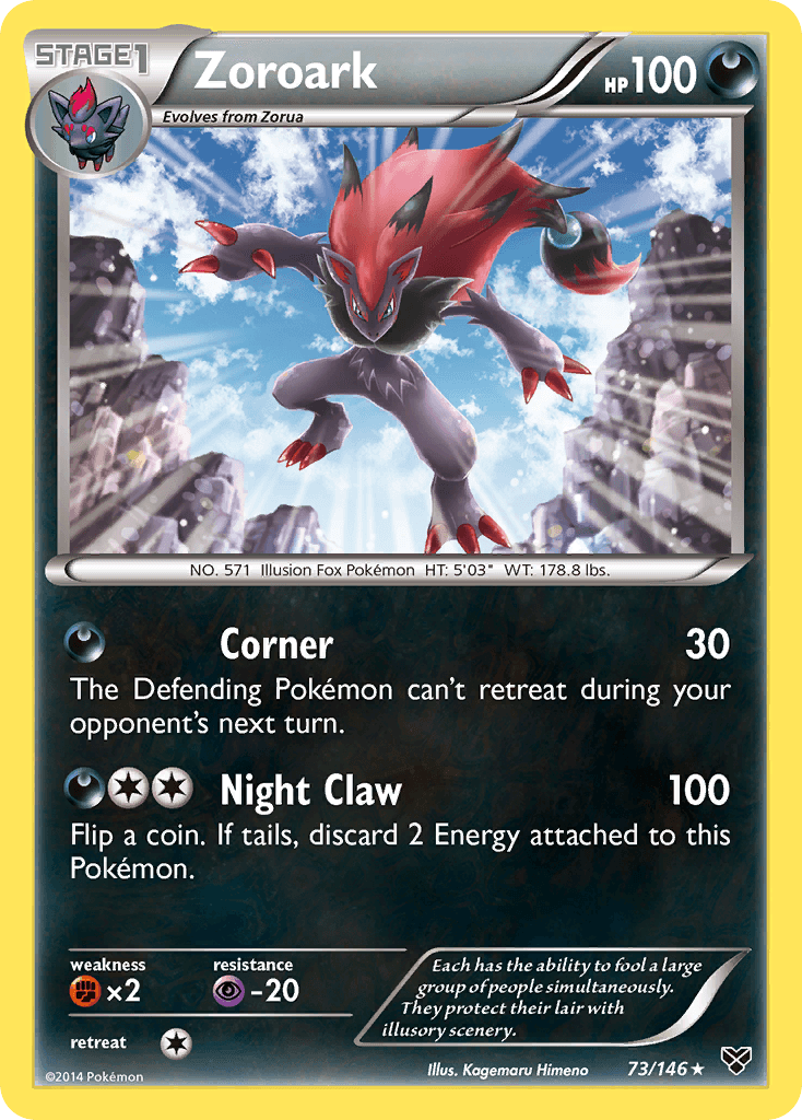 Zoroark (73/146) [XY: Base Set] - Doe's Cards