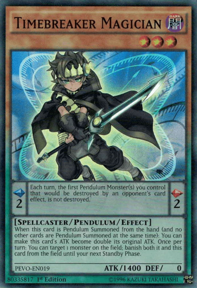 Timebreaker Magician [PEVO-EN019] Super Rare - Doe's Cards