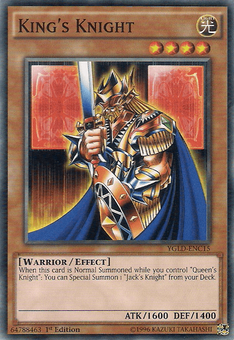 King's Knight [YGLD-ENC15] Common - Doe's Cards