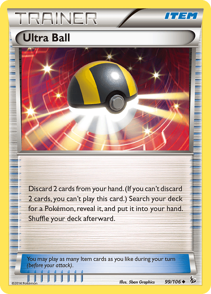 Ultra Ball (99/106) [XY: Flashfire] - Doe's Cards