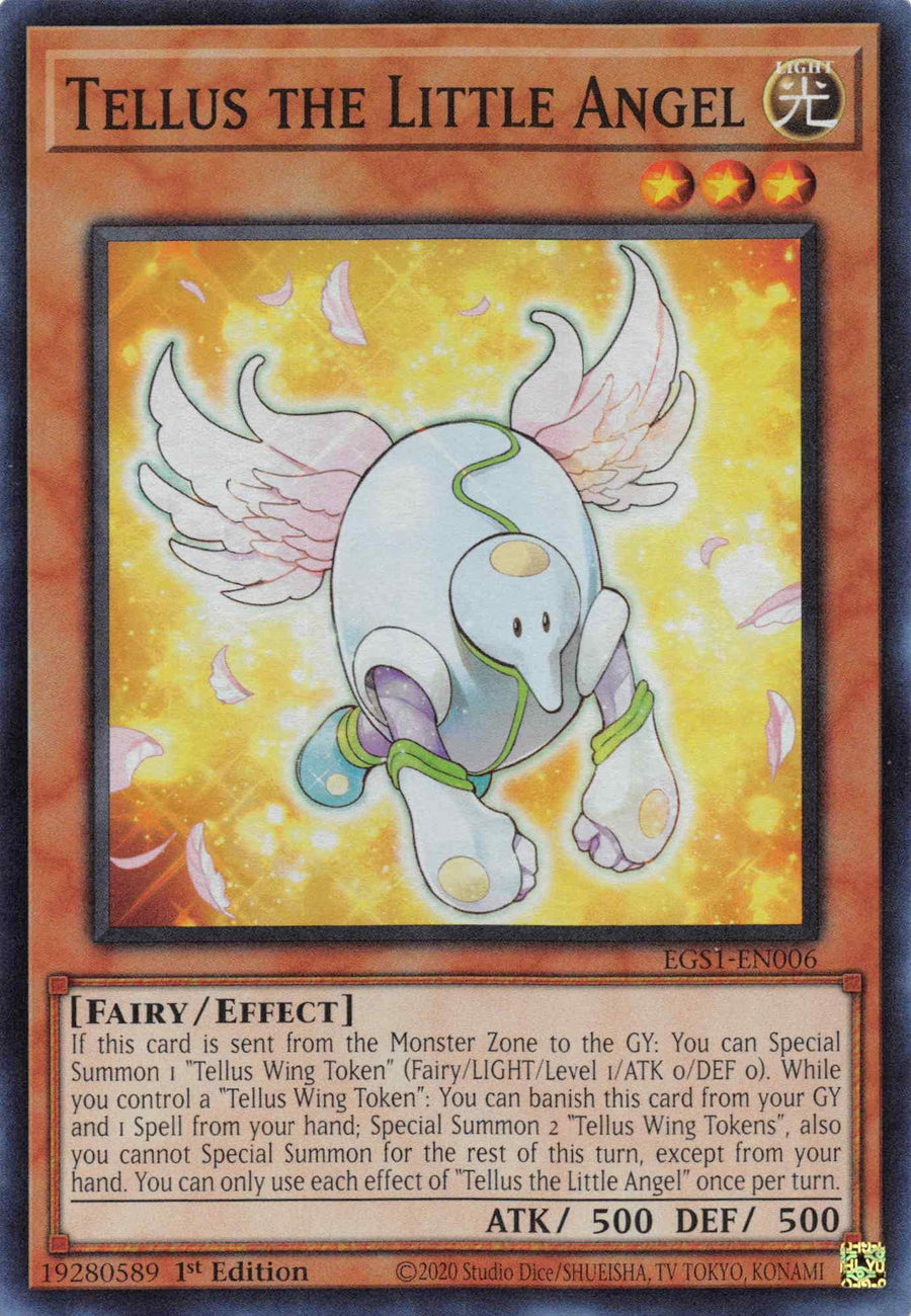 Tellus the Little Angel [EGS1-EN006] Super Rare - Doe's Cards