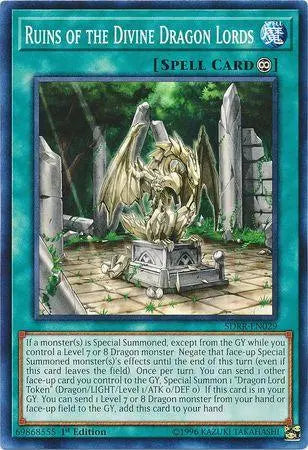 Ruins of the Divine Dragon Lords [SDRR-EN029] Common - Doe's Cards