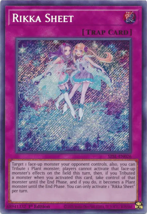 Rikka Sheet [SESL-EN026] Secret Rare - Doe's Cards