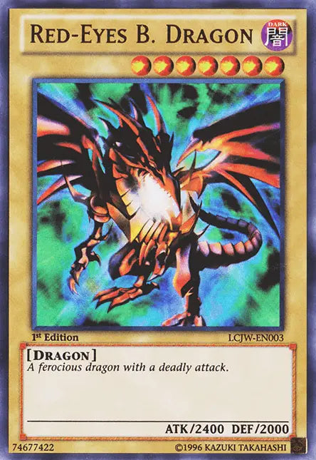 Red-Eyes B. Dragon [LCJW-EN003] Ultra Rare - Doe's Cards