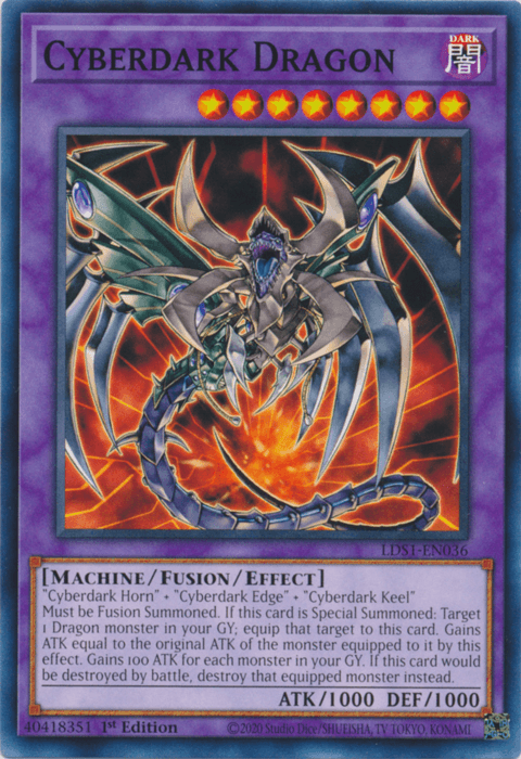 Cyberdark Dragon [LDS1-EN036] Common - Doe's Cards