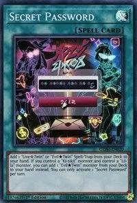 Secret Password [GEIM-EN020] Super Rare - Doe's Cards