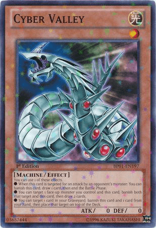 Cyber Valley [BP01-EN197] Starfoil Rare - Doe's Cards