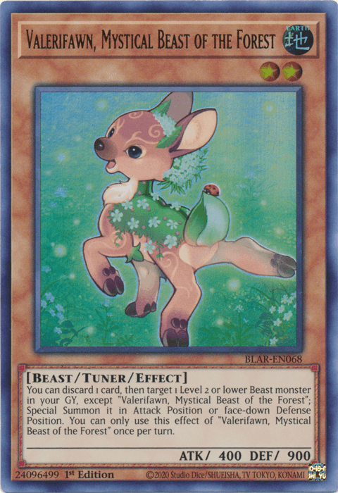 Valerifawn, Mystical Beast of the Forest [BLAR-EN068] Ultra Rare - Doe's Cards