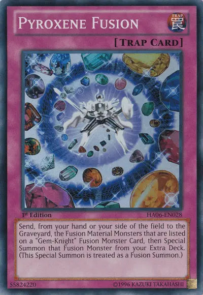 Pyroxene Fusion [HA06-EN028] Super Rare - Doe's Cards