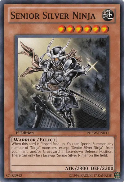 Senior Silver Ninja [PHSW-EN031] Common - Doe's Cards