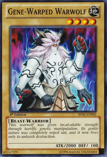 Gene-Warped Warwolf [BP02-EN002] Common - Doe's Cards