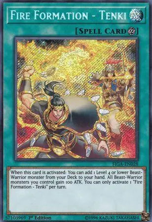 Fire Formation - Tenki [FIGA-EN028] Secret Rare - Doe's Cards