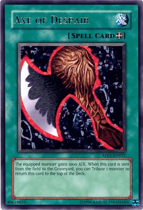 Axe of Despair [RP01-EN051] Rare - Doe's Cards