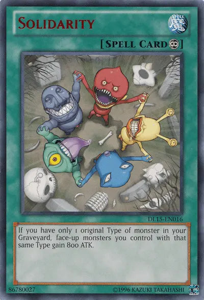 Solidarity (Red) [DL15-EN016] Rare - Doe's Cards
