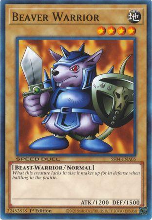 Beaver Warrior [SS04-ENA05] Common - Doe's Cards