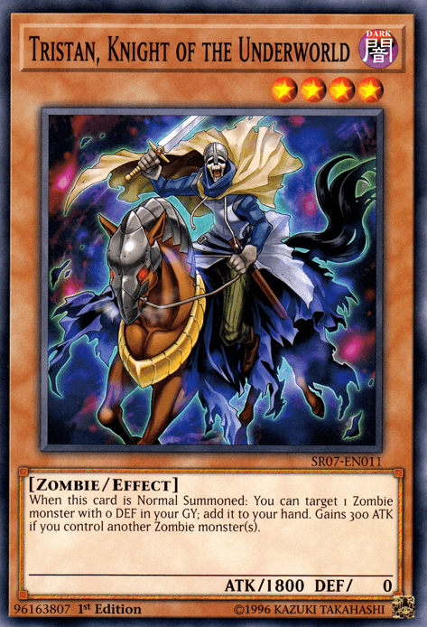 Tristan, Knight of the Underworld [SR07-EN011] Common - Doe's Cards