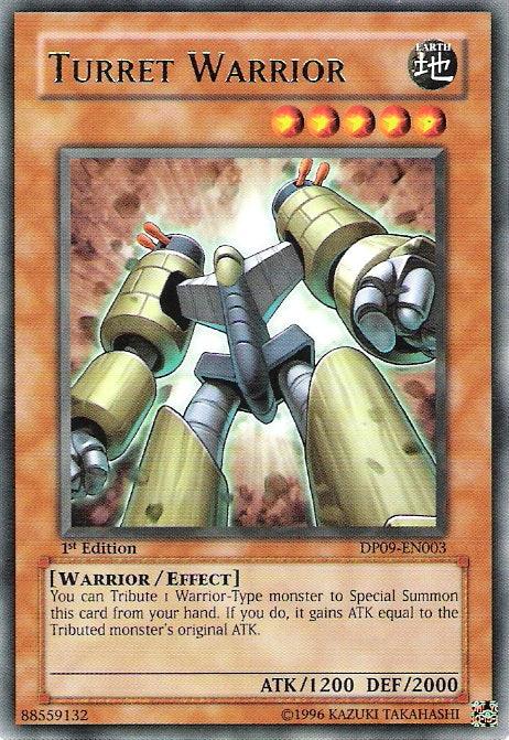 Turret Warrior [DP09-EN003] Rare - Doe's Cards