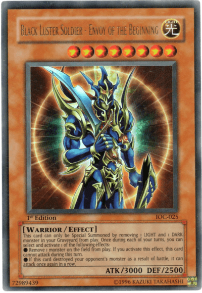 Black Luster Soldier - Envoy of the Beginning [IOC-025] Ultra Rare - Doe's Cards